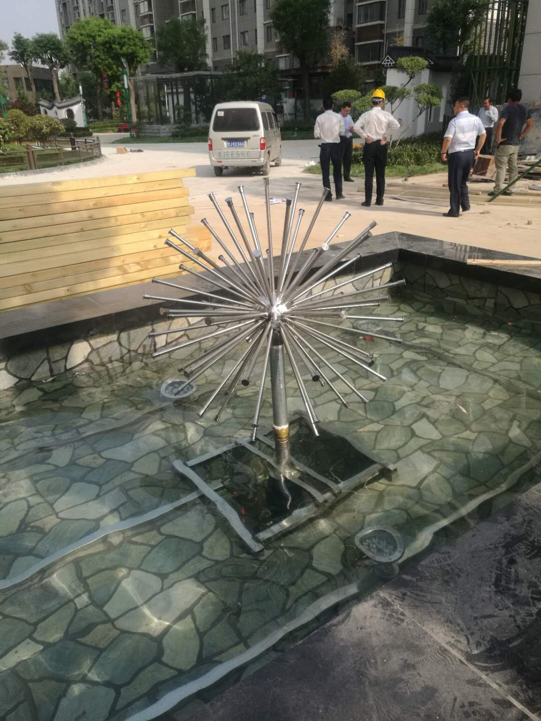 泰安天竺佳苑喷泉(图3)